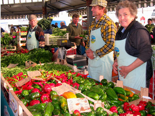 Market Day in Torino